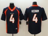 Nike Broncos #4 Case Keenum blue Color Rush Limited Jersey