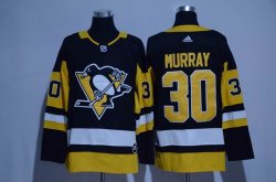 Adidas Pittsburgh Penguins #30 Matt Murray black hockey jersey