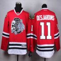 Andrew Desjardins Jersey #11 red Chicago Blackhawks Jerseys(2)