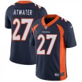 Nike Denver Broncos #27 Atwater blue Color Rush Limited Jersey