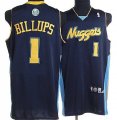 Denver Nuggets #1 BILLUPS black jersey