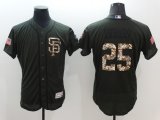 2016 San Francisco Giants Barry Bonds 25# green Flexbase Authentic Collection Jersey