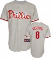 Philadelphia Phillies VICTORINO 8# grey MLB jersey