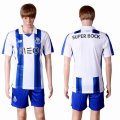 2016-2017 Porto club white blue soccer jersey home