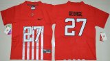 2016 Youth Ohio State Buckeyes Eddie George 27 College Football Alternate Elite Jersey - Red