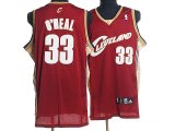 Cleveland Cavaliers O'NEAL 33 red nba jerseys