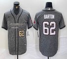 Nike Tampa Bay Buccaneers #62 Graham Barton Hemp gray baseball Joint name -BD 01