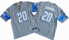 Detroit Lions 20# Barry Sanders gray Nike Vapor F.U.S.E. Limited Jersey