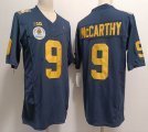 Michigan Wolverines #9 J.J. Mccarthy Navy college jerseys 01