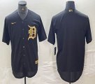 Nike Detroit Tigers blank black majestic baseball jerseys