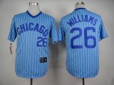 Chicago Cubs Billy Williams 26# blue mlb jersey