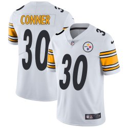 Youth Nike Steelers #30 James Conner white Color Rush Limited Jersey