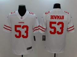 San Francisco 49ers #53 NaVorro Bowman white nike Color Rush Limited Jersey