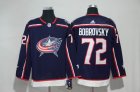 Adidas Columbus Blue Jackets #72 Sergei Bobrovsky dark blue ice hockey jersey