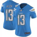 Women Chargers #13 Keenan Allen Nike skyblue Color Rush Limited Jersey