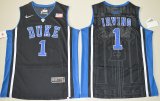 Duke Blue Devils Kyrie Irving 1 V Neck College Basketball Elite Jersey - Black