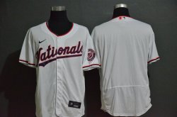 Nike Washington Nationals blank White Flexbase Authentic Collection Jersey