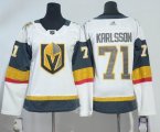 Youth Adidas Vegas Golden Knights #71 William Karlsson white hockey Jersey