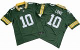 Green Bay Packers #10 Jordan Love Nike Green Vapor F.U.S.E. Limited Jersey