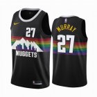 Nike Denver Nuggets #27 Jamal Murray black nba Jersey city version