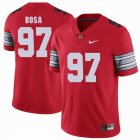 Custom Ohio State #97 Joey Bosa red college football Color Rush Limited Jerseys