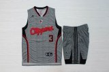 Los Angeles Clippers #3 Chris Paul gray fashion nba suits