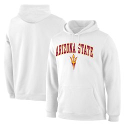 Fanatics Branded Arizona State Sun Devils White Campus Pullover Hoodie