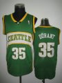 Seattle Supersonic #35 Kevin Durant green NBA Basketball Jerseys