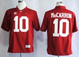 Alabama Crimson Tide A.J McCarron 10 red College Football Limited Jerseys