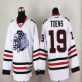 2015 Chicago Blackhawks #19 Jonathan Toews white NHL Jerseys