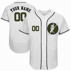 Custom Houston Astros white Flexbase baseball jerseys(2)