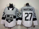 2015 Los Angeles Kings #27 Alec Martinez white Ice Hockey Jersey