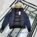 Mens Canada Goose Chilliwack Bomber Parka Jacket Coat Coyote-Dark Blue 01