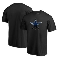 Dallas Cowboys NFL Pro Line by Fanatics Branded Midnight Mascot Big and Tall T-Shirt - Black