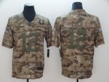 Indianapolis Colts 12 Andrew Luck Nike Camo Salute to Service Retired Player Limited Jersey-BD