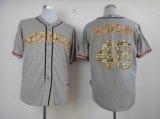 San Francisco Giants 48# Sandova gray camo mlb jerseys