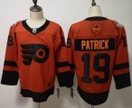 Adidas Philadelphia Flyers #19 Nolan Patrick orange hockey jersey