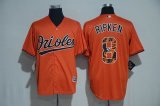 2017 Baltimore Orioles #8 Cal Ripken Orange Majestic baseball Jersey