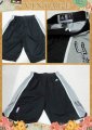 San Antonio Spurs nba shorts black gray