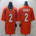 Nike Denver Broncos #2 Patrick Surtain II orange color Rush Limited Jersey-BD