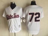 Chicago White Sox Carlton Fisk #72 Throwback baseball jersey