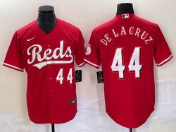 Nike Cincinnati Reds #44 Elly De La Cruz red majestic baseball jerseys -BD