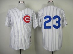 Chicago Cubs #23 Ryne Sandberg White MLB Jersey