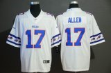 Nike Buffalo Bills #17 Josh Allen white Color Rush Limited Jersey with Sleeve label