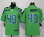 Seattle Seahawks #49 Shaquem Griffin Nike green Color Rush Limited Jersey