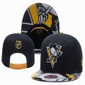 2023 Pittsburgh Penguins black NHL Snapback Hats