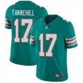 Miami Dolphins 17# Ryan Tannehill Nike green Color Rush Limited Jersey