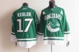 Vancouver Canucks #17 KESLER green NHL Jerseys