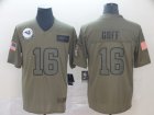 Los Angeles Rams #16 Jared Goff Nike Camo 2019 Salute to Service Limited Jersey