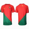 2022 World cup Portugal team thailand version red green soccer jerseys home